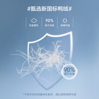 海澜之家（HLA）羽绒服男加厚三防石墨烯运动sportsday连帽外套男冬季 7G