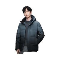 波司登(BOSIDENG)反季羽绒服男款连帽经典休闲加厚保暖外套B30145101 暗灰渐变9M32 180/96A