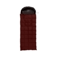 酷轻松 多功能石墨烯睡袋 黑色左拉链款 单人