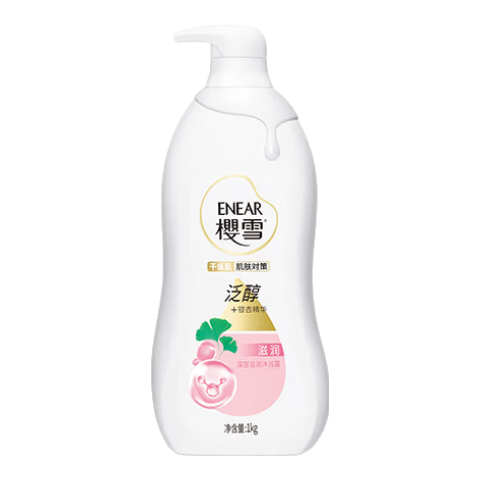 ENEAR 樱雪 保湿沐浴露 深层滋养 1000ml