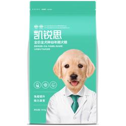 凯锐思 狗粮幼犬粮泰迪金毛比熊博美柯基通用型大型小型犬 500g
