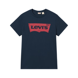 Levi's 25年春季男士时尚休闲潮流百搭短袖T恤002A0 藏青色