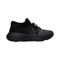 良计 FINE PLAN 安适呼吸飞织鞋 黑灰色