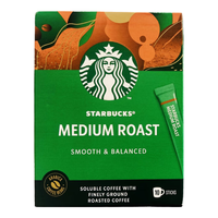 星巴克中度烘焙精品速溶咖啡 23克（内含10条） 中度烘焙23克（内含10条）