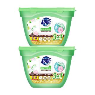 88VIP：超能 凝珠植沐悦色180g*2盒进口水溶膜三合一防串色植物氨基酸36颗