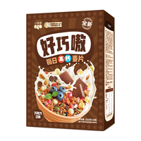 小黄象水果麦片儿童零食冲饮早餐代餐燕麦片好巧嗷30g*10袋 300g/盒