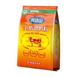 完达山 wondersun）全脂甜奶粉 400克