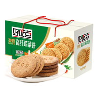 好吃点 高纤 蔬菜饼 800g
