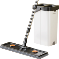 佳帮手拖把家用一拖净免手洗2024新带桶平板墩布拖布懒人拖地刮刮乐