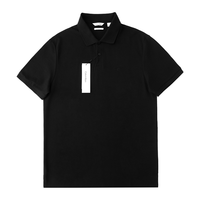 Calvin Klein/凯文克莱商务休闲短袖POLO衫翻领纯色上衣