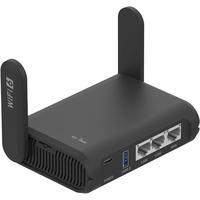 GL.iNet GL-AXT1800 双频1800M 家用级千兆路由器 Wi-Fi 6 黑色