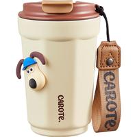  CaROTE/卡罗特 陶瓷覆层内胆 女士保温杯  奶咖色450ML【陶瓷覆层内胆】，灰紫色450ML【陶瓷覆层内胆】 300ml-500ml