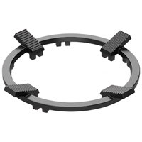 贝石煤燃气灶支架防滑小锅架厨房炉灶台架托尖底锅圆底锅炒锅辅助配件四五爪通用炒菜支架防滑锅架