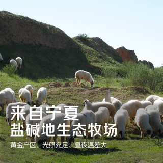 京觅 宁夏滩羊肉生鲜原切去骨羊后腿肉 净重5斤  清真源头直发 去骨羊后腿肉5斤