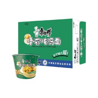  康师傅 即食 方便面  85g×12桶 包装 1020g
