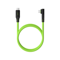 HAGiBiS 海备思 Type-C全功能磁吸数据线兼容雷电4双头USB4适用iPhone15充电线PD快充硬盘高速传输硅胶视频线 弯头 1米