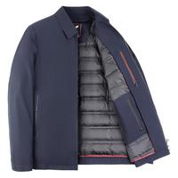 杉杉（SHANSHAN）【可脱卸三穿】羽绒服男秋冬保暖男士羽绒内胆衣服夹克外套 卡其色 190