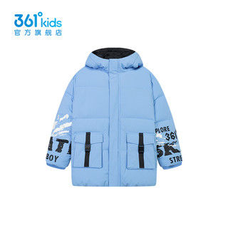 361°童装男童羽绒服冬季中大童外套 精品蓝