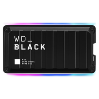 Western Digital 西部数据 WD BLACK P40 USB3.2Gen 移动固态硬盘 Type-C 500GB 黑色