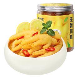 脱骨侠 酸辣无骨鸡爪 500g*1罐