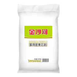 金沙河 家用面粉多用途麦芯粉 20斤