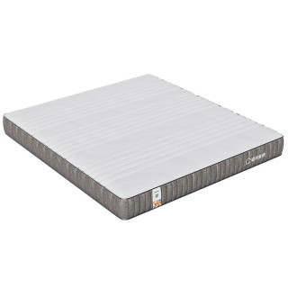 国家补贴：城市爱情 喜临门抗菌防螨偏硬舒脊记忆棉轻音独袋弹簧床垫 大白垫H 1.8x2米