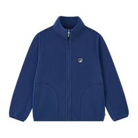 NAUTICA儿童摇粒绒外套打底衫内搭男童女童秋冬加厚保暖抓绒卫衣