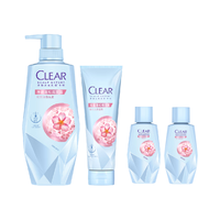 清扬洗发水 净澈蓬松480g+护发素380g+100gx2 京东自营
