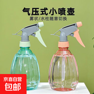 喷壶浇花浇水喷雾器 500ml 南瓜透蓝