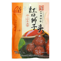 三珍斋 熟食腊味方便速食即食下饭酒菜预制菜红烧肉丸子400g中华