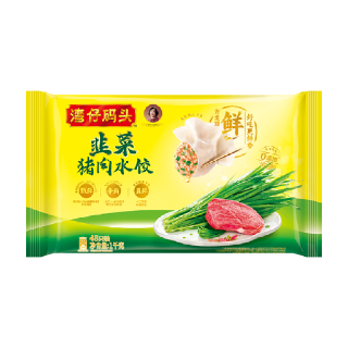 88VIP、今日必买：湾仔码头 韭菜猪肉水饺 1kg*4袋