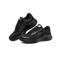 斯凯奇 轻奇系列|跑步鞋夏季男款透气厚底运动休闲鞋网面跑步鞋894220 全黑色/BBK 41