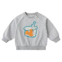 【亲子装】嘟嘟家男童卫衣宝宝儿童冬装女童上衣加绒加厚秋冬