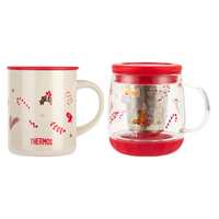 THERMOS 膳魔师 保温杯女焖烧杯便携吸管杯咖啡杯泡茶杯儿童学生杯子小红帽系列 甄选组合