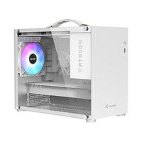 未知玩家X100手提便携MATX紧凑台式机ITX迷你侧透游戏电脑小机箱