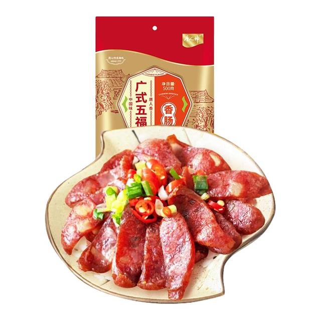 唐人神 广式五福香肠 500g