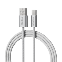 罗马仕适用苹果15充电线车载carplay数据线iphone15promax充电器线安卓手机快充转接usb转typec车充线