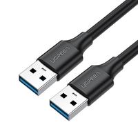 绿联 UGREEN双头usb3.0数据线公对公双公头连接延长线转传输移动硬盘盒笔记本电脑散热器板刷机转接车载二两头接口
