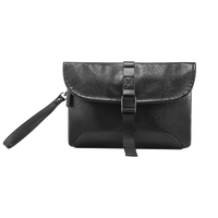 觅行 磁吸扣真皮单肩斜挎包