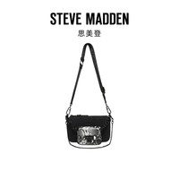 88VIP：STEVE MADDEN 史蒂夫·马登 思美登 男女通用单肩斜挎包 HSM1TCBY001BLACK