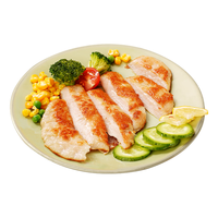 大希地奥尔良口味鸡排大鸡排鸡胸肉烧烤食材 轻食 1300g（10片） 【量贩装】奥尔良鸡排1300g