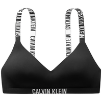 Calvin Klein内衣【风暴引力带】24春夏女士提花肩带凉感无钢圈文胸QF7659AD