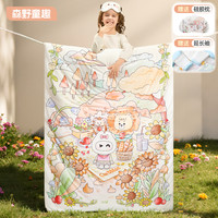 卡伴 Curbblan 儿童防踢被秋冬款宝宝睡袋婴儿被子两用春秋季四季通用