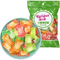 棵力果 无糖型薄荷糖 200g 约110颗 混合9口味