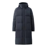 佐丹奴 绅士风羽绒服男24冬鹅绒保暖男士连帽长款羽绒外套01074698