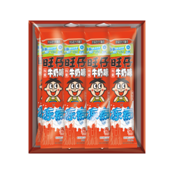 旺旺 冻痴 旺仔牛奶味 85ml*8支 夏季休闲零食