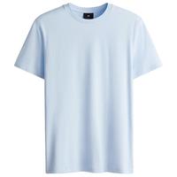 HM男装女装T恤2025夏透气圆领短袖运动上衣短袖内搭打底衫0685816