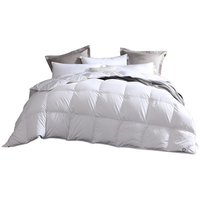 Downia 杜维雅 80支柔塞丝抗菌 95%白鹅绒羽绒被芯 暖气被子 充650g 200*230cm