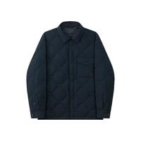 【抗菌保暖】NAUTICA/诺帝卡男装秋冬80鸭绒衬衫领羽绒夹克JO4317