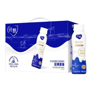 纯甄 移动端：纯甄轻酪乳原味风味酸奶PET瓶230g×10瓶/提*2箱